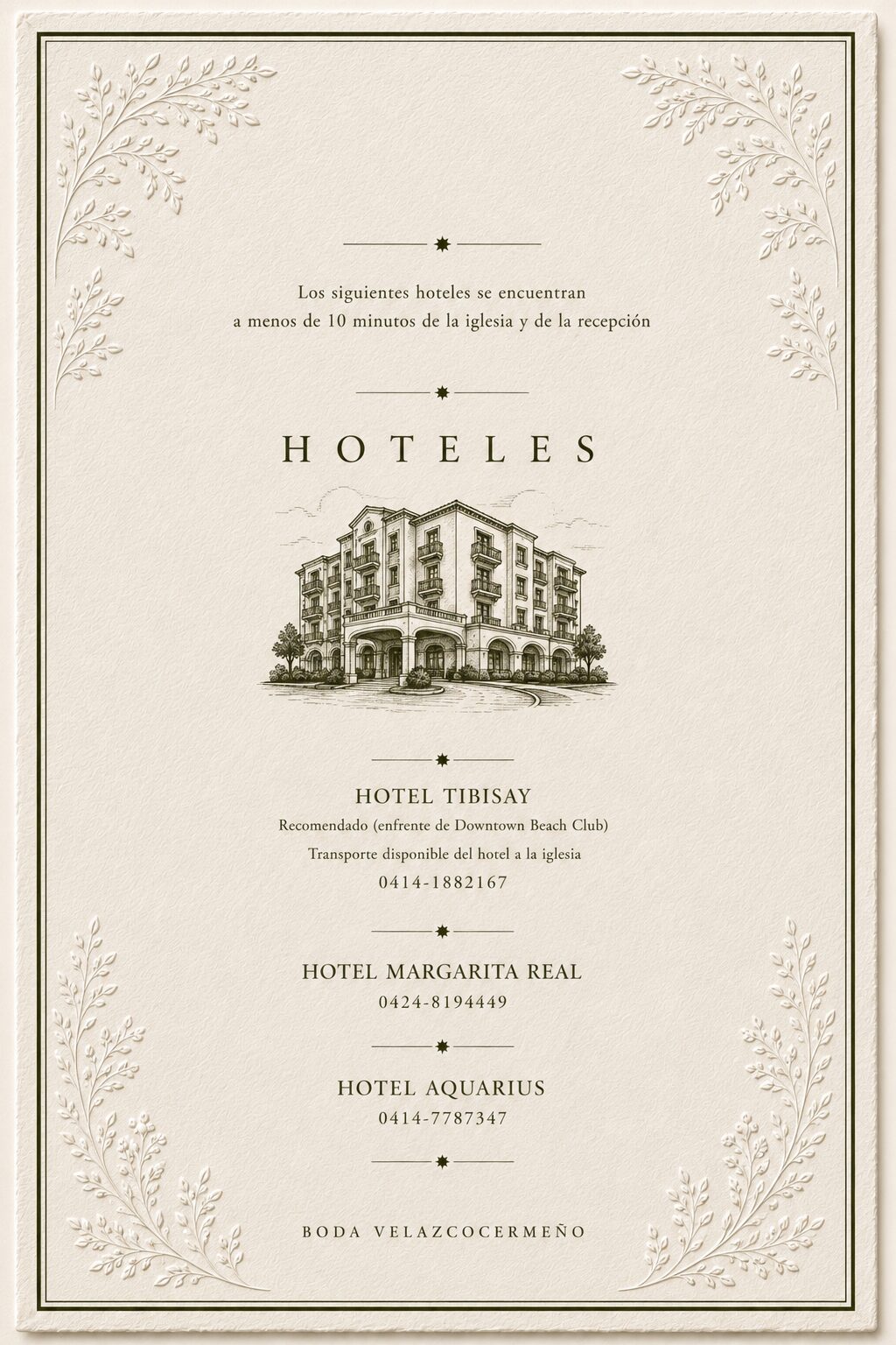 Hoteles recomendados